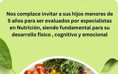 Convocatoria: Primera infancia y Mujeres que deseen evaluarse por especialistas.