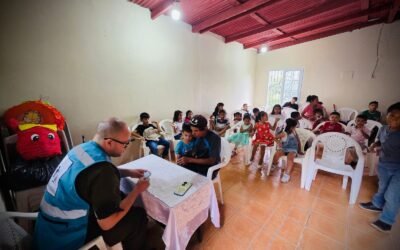 Maravillosa brigada médica en las comunidades de Villa Nueva y Los Pinos