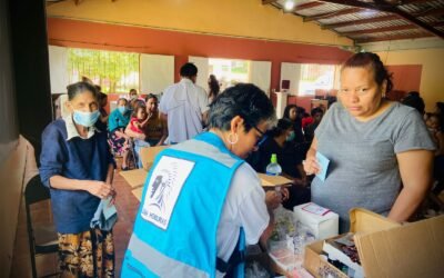 Brigada Médica en la comunidad Linda Miller