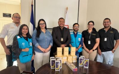 Donativo de teléfonos móviles a la Dirección de Protección de Testigos y Fiscalía de Turno