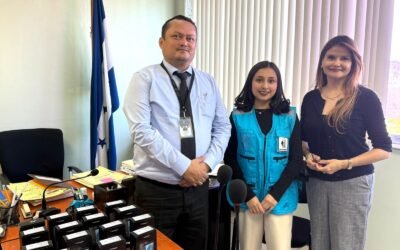 Donación de teléfonos móviles al Juzgado Especial contra la Violencia Doméstica a favor de mujeres en procesos judiciales