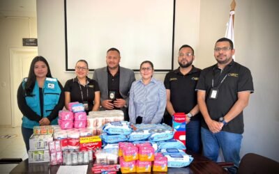 Donación de kits de higiene personal en apoyo a mujeres y familias en situación de vulnerabilidad